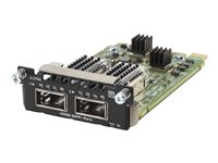 HPE Aruba - Expansionsmodul - 40 Gigabit QSFP+ x 2 - för HPE Aruba 3810M 16SFP+ 2-slot Switch JL079A