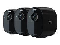 Arlo Essential - Nätverksövervakningskamera - utomhusbruk, inomhusbruk - väderbeständig - färg (Dag&Natt) - 1920 x 1080 - 1080p - ljud - trådlös - Wi-Fi - H.264 (paket om 3) VMC2330B-100EUS